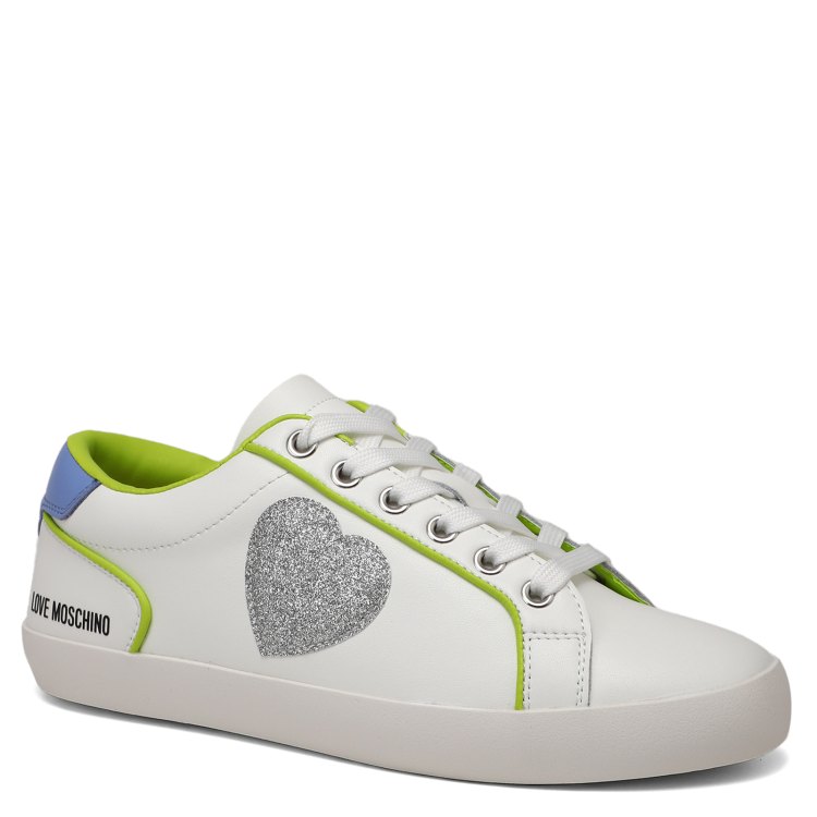 

Кеды женские Love Moschino JA15502G белые 38 EU, Белый, JA15502G