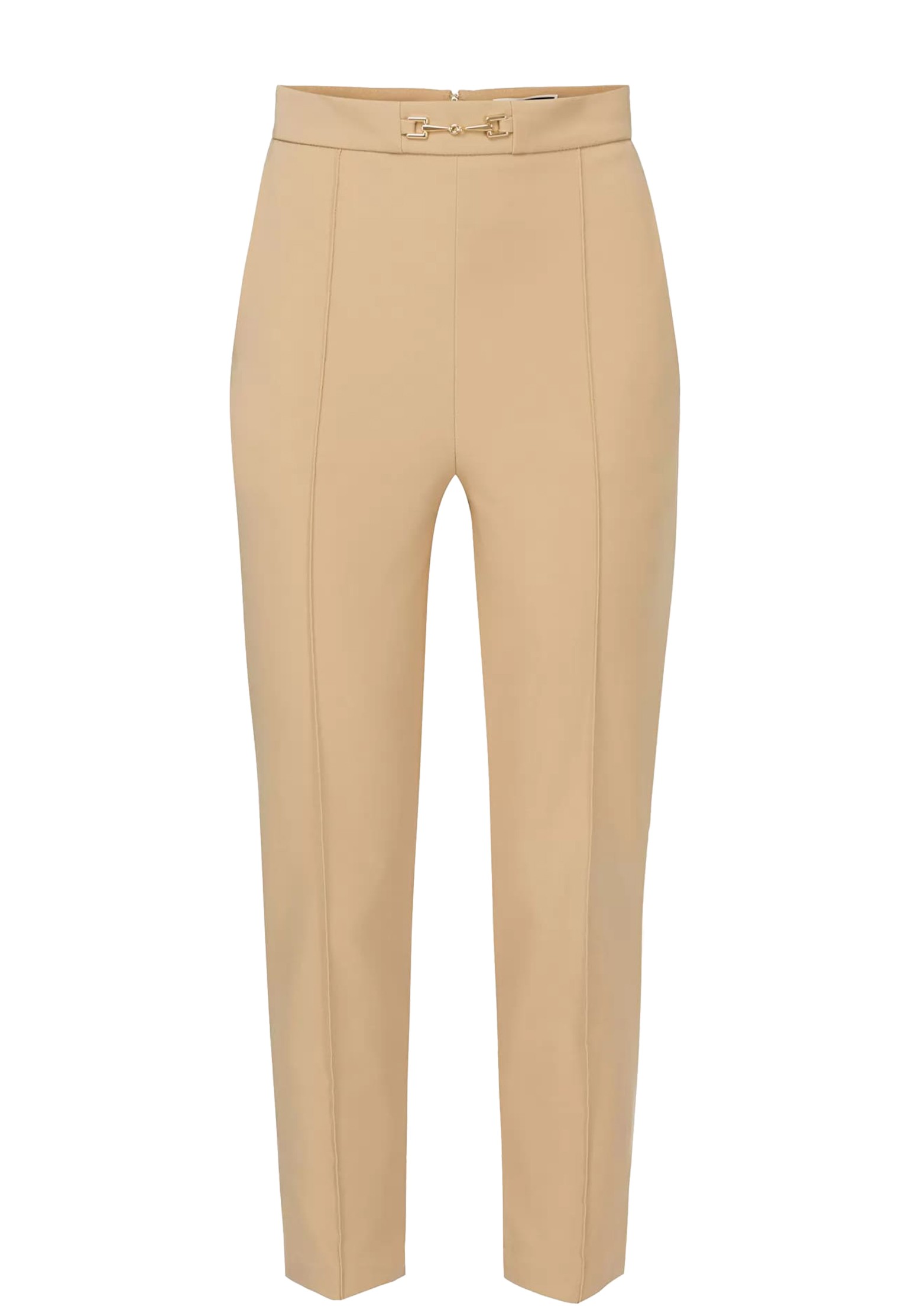 

Брюки женские Elisabetta Franchi 135660 бежевые 44 IT, Бежевый, 135660