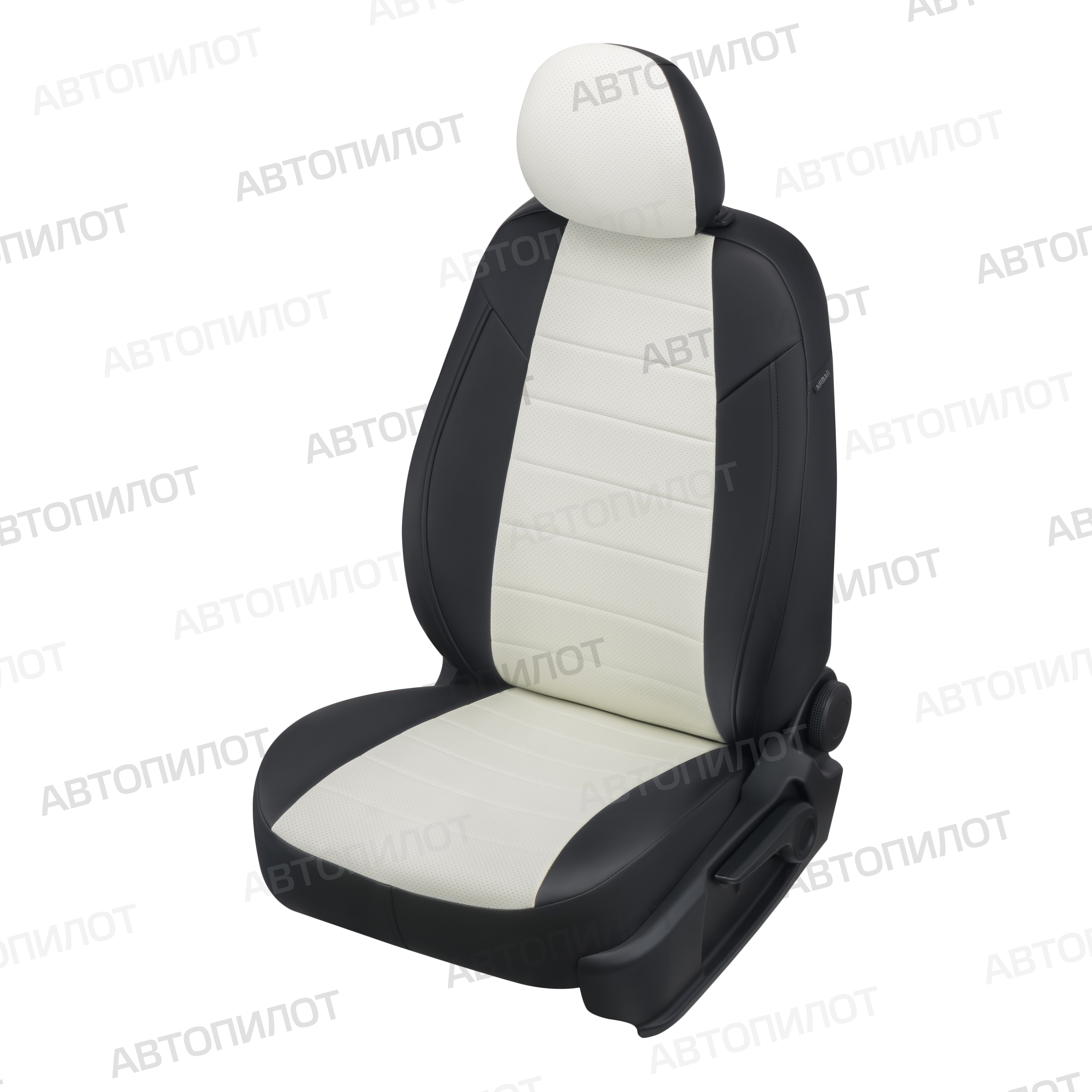 

Чехлы Mitsubishi Pajero 3-4 1999-2023, черный с белой вставкой, Черный;белый, mi-pzh-p06-chb-e