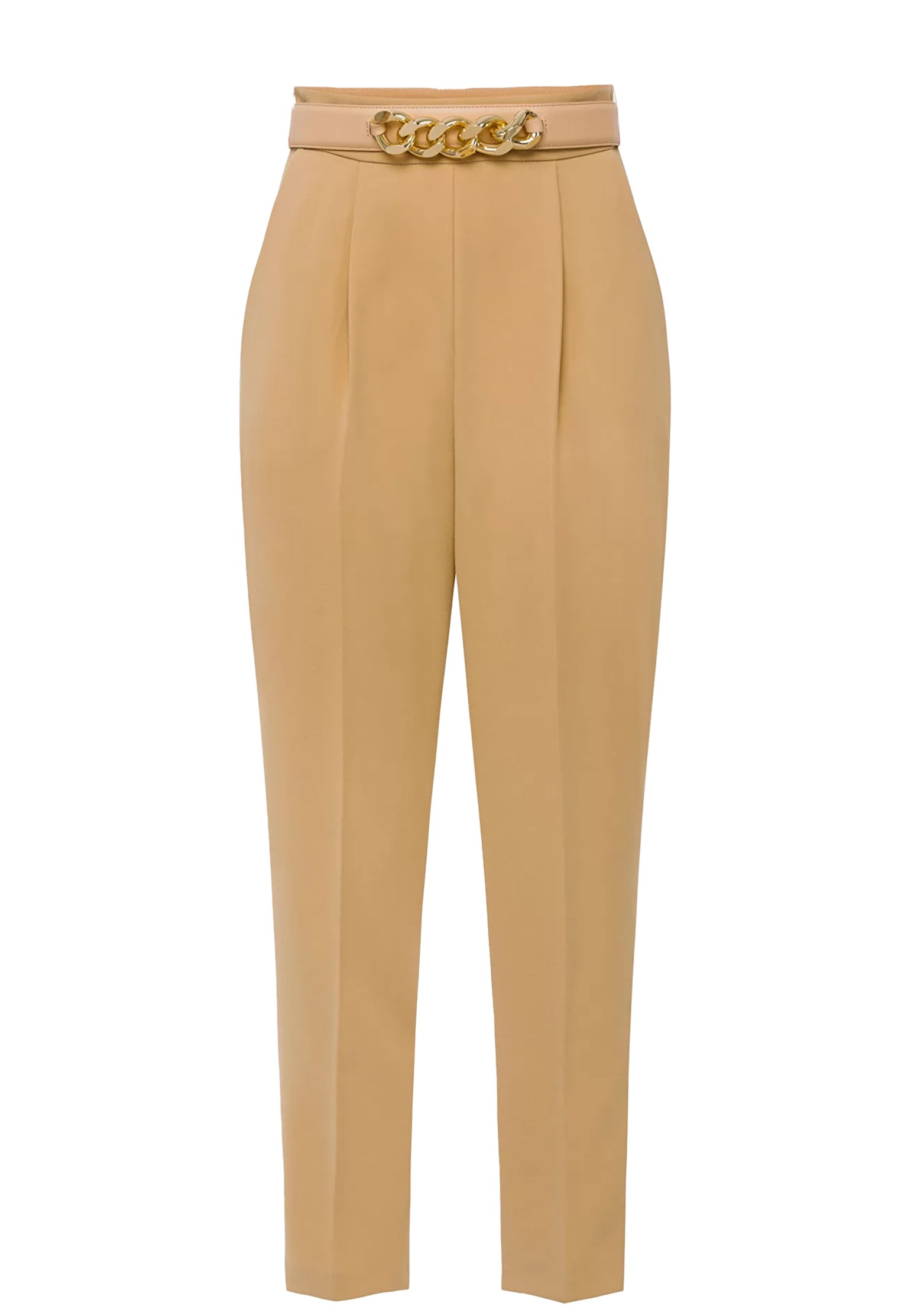 

Брюки женские Elisabetta Franchi 135659 бежевые 42 IT, 135659