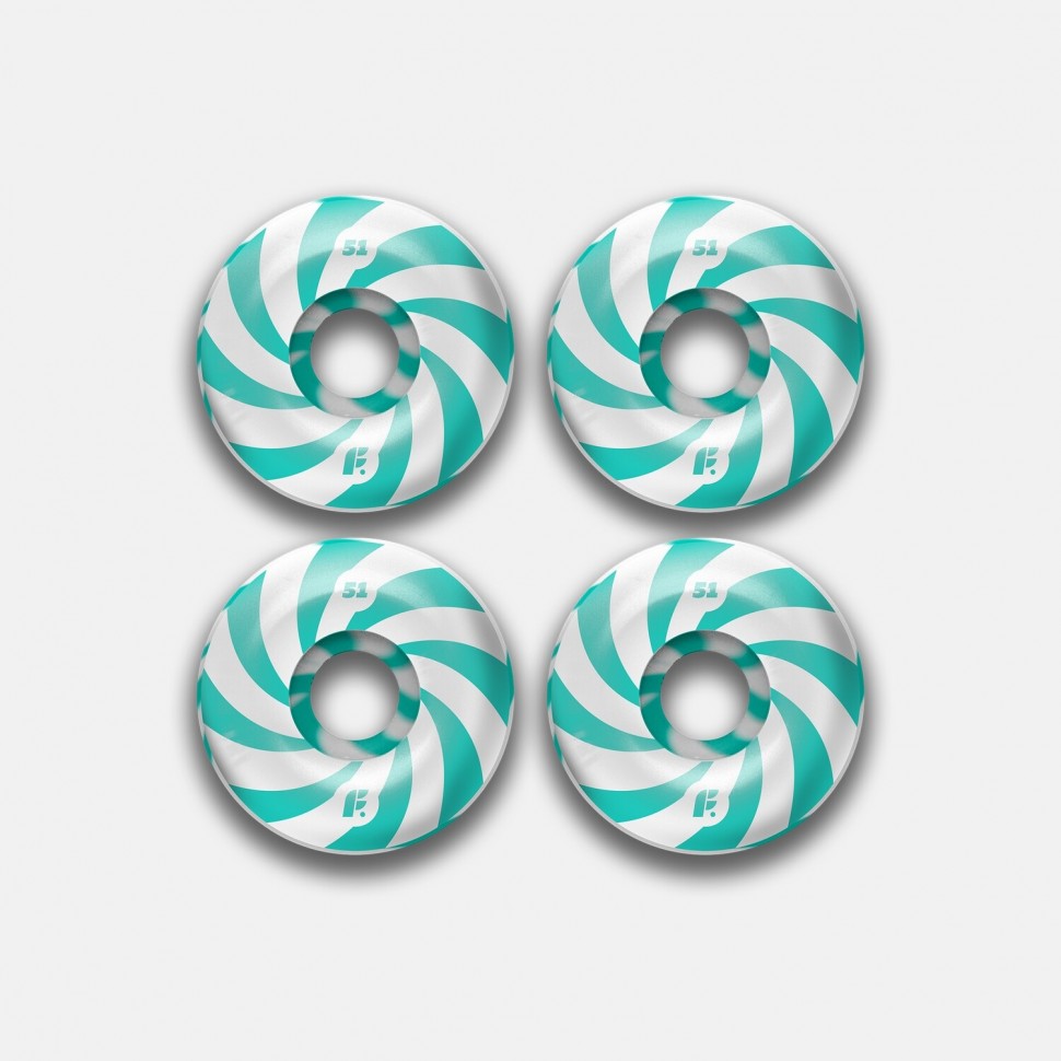 

Колеса для cкейтборда FOOTWORK Swirl Mint 52ММ/99А 2022