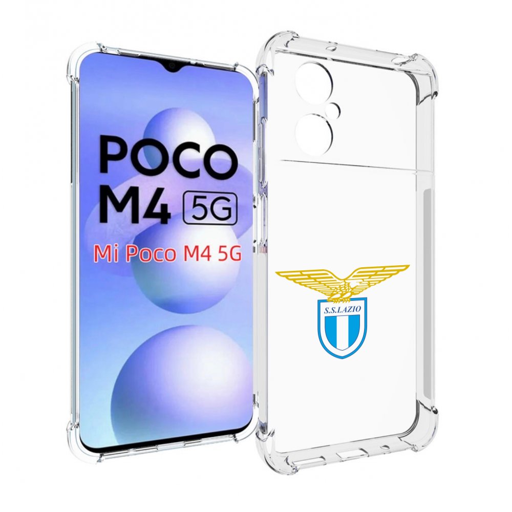 

Чехол MyPads фк лацио для Xiaomi Poco M4 5G, Прозрачный, Tocco