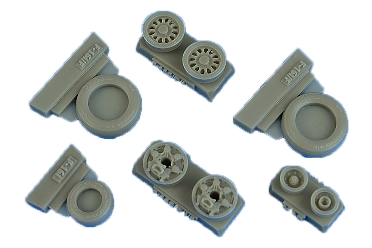 

Набор дополнений Aires 1/48 F-16I Sufa weighted wheels GY production 148 017