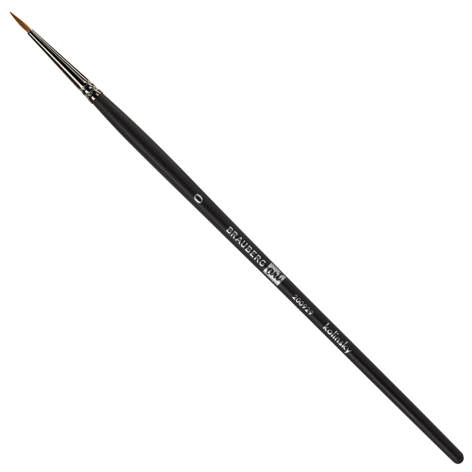 

Кисть художественная BRAUBERG ART CLASSIC, колонок, круглая, № 0, короткая ручка, 5 шт, Разноцветный