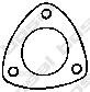 

256-571_Прокладка Глушителя Daewoo Lanos/Leganza/Nubira 97> Bosal-Oris 256571