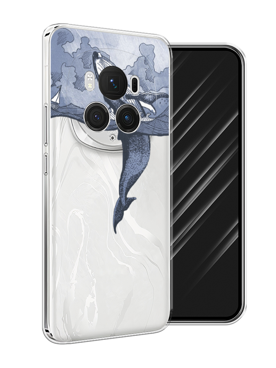 

Чехол Awog на Honor Magic 6 Pro "Два измерения", Голубой;черный;прозрачный, 6123750-1