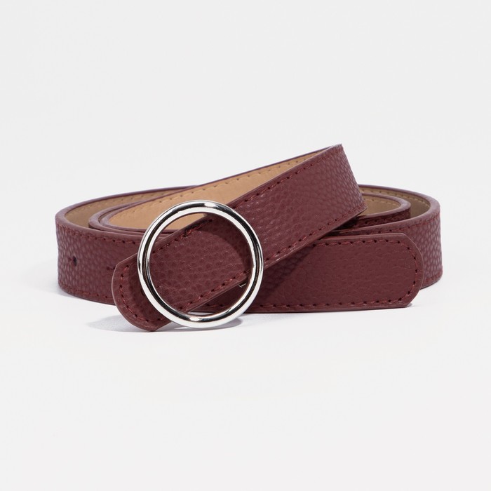 

Ремень женский NoBrand 5140239 бордовый, 110 см, 5140239