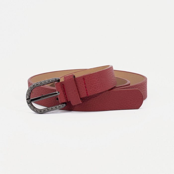 

Ремень женский NoBrand 5140209 бордовый, 110 см, 5140209