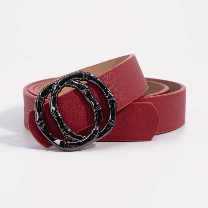 

Ремень женский NoBrand 5140335 бордовый, 110 см, 5140335