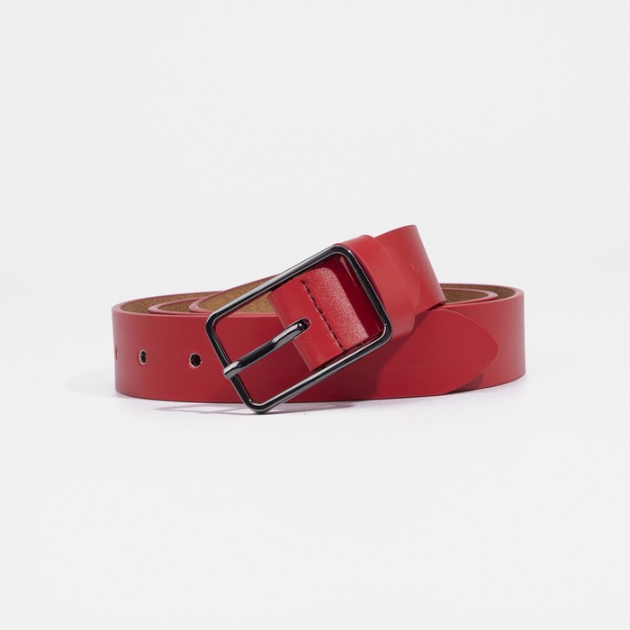 

Ремень женский NoBrand 9345404 красный, 115 см, 9345404