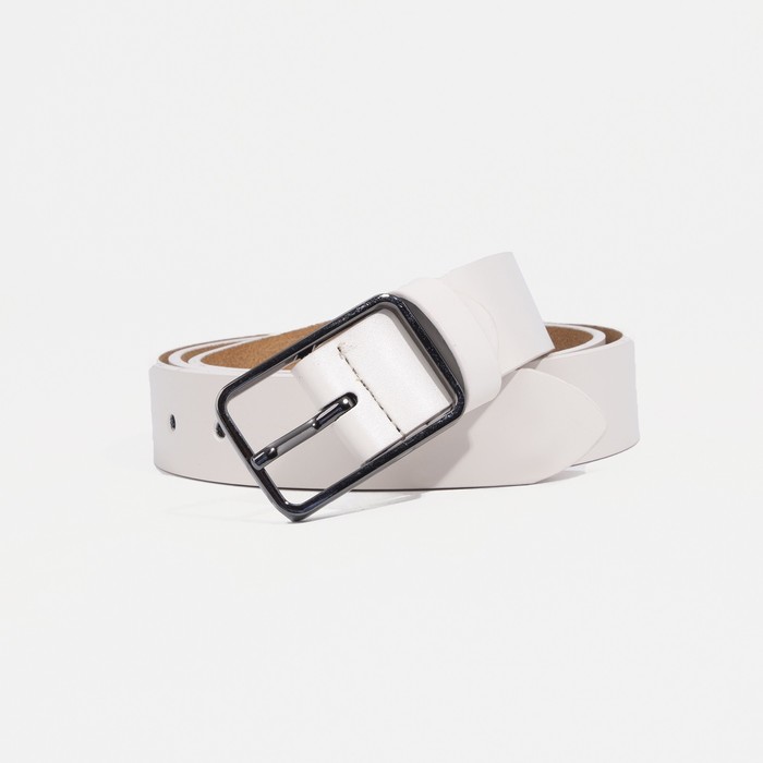 

Ремень женский NoBrand 9345407 бежевый, 115 см, 9345407