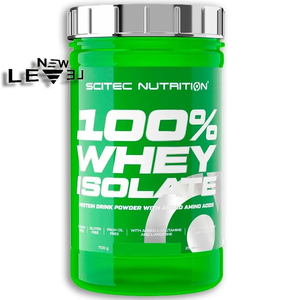 Протеин сывороточный изолят Scitec Nutrition 100% Whey Isolate  700 г, клубника