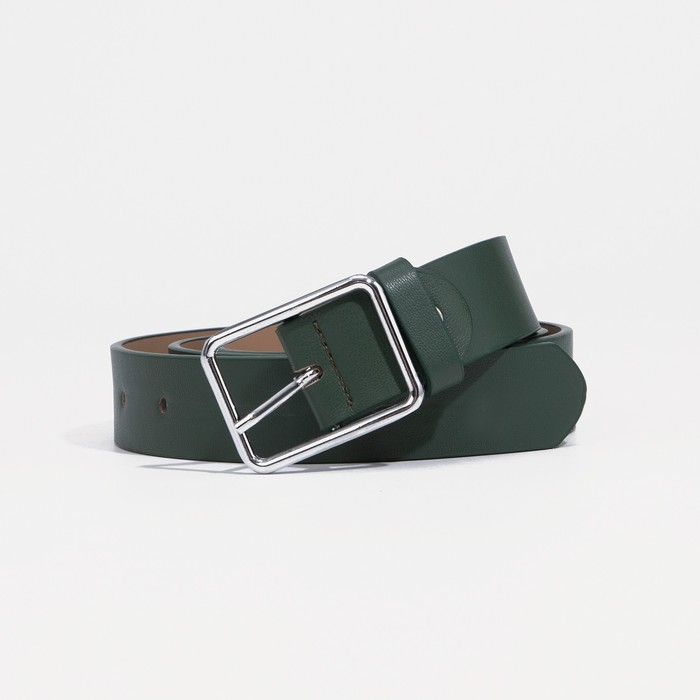

Ремень женский NoBrand 9345308 зелёный, 115 см, 9345308