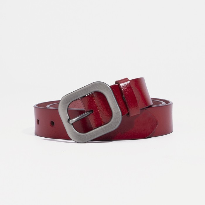 

Ремень женский NoBrand 9345416 красный, 115 см, 9345416