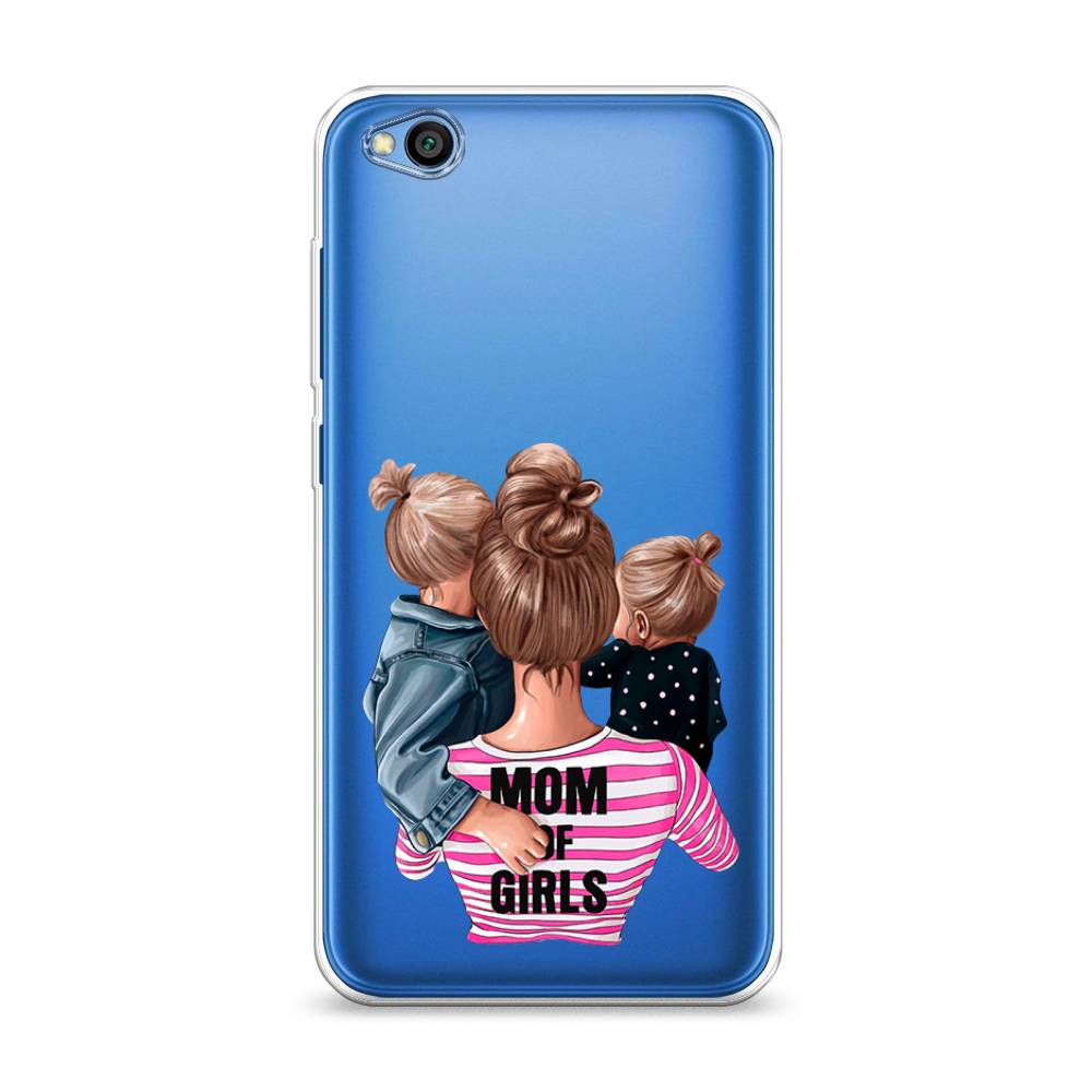 

Чехол Awog на Xiaomi Redmi Go "Mom of Girls", Разноцветный, 35150-6