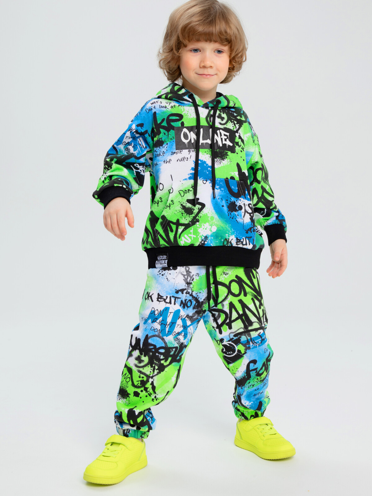 

Брюки детские PlayToday Kids 12312248, разноцветный, 98, 12312248