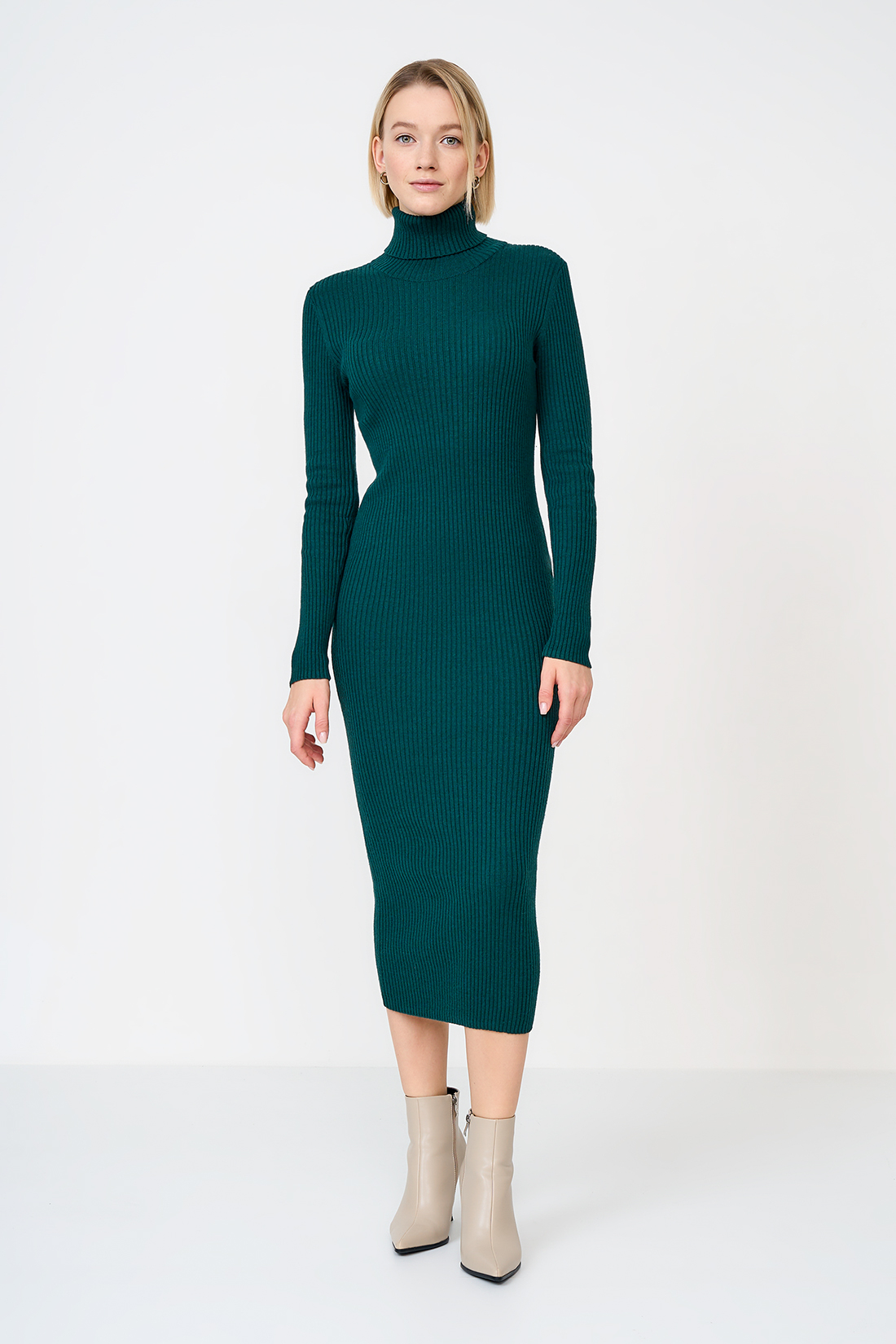 Платье женское Baon B4523520 зеленое XL