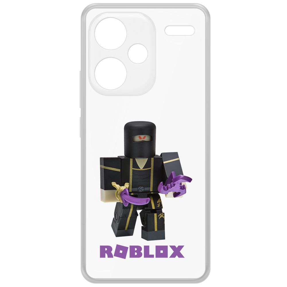 

Чехол-накладка Krutoff Clear Case Roblox-Ниндзя Ассасин для Xiaomi Redmi Note 13 Pro+ 5G, Прозрачный