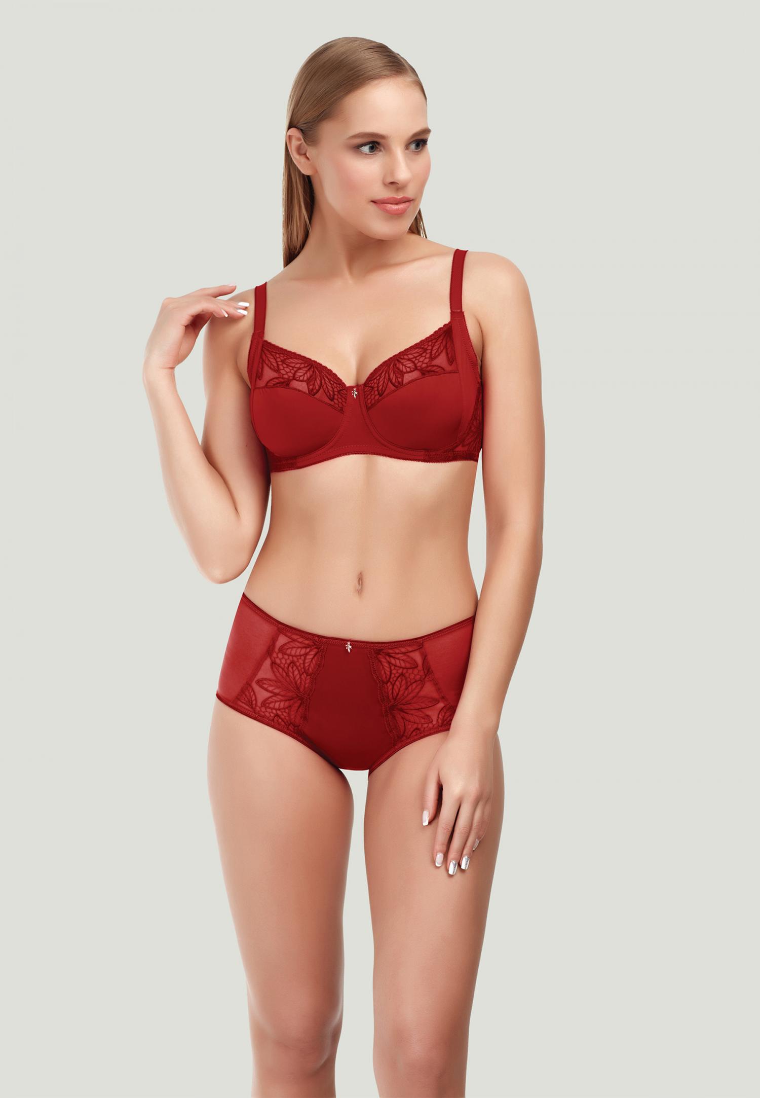 

Трусы женские MARC & ANDRÉ A8-0296 красные 46, A8-0296