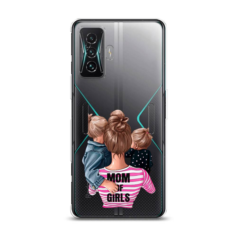 

Чехол Awog на Xiaomi Redmi K50 GE/F4 GT "Mom of Girls", Разноцветный, 314350-6