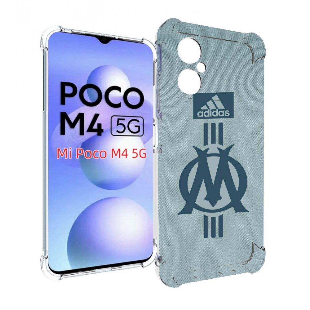 

Чехол MyPads фк марсель для Xiaomi Poco M4 5G, Прозрачный, Tocco