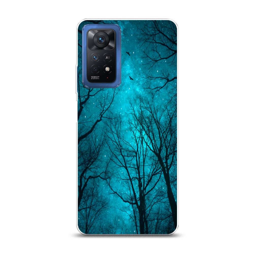 фото Силиконовый чехол "сказочный лес" на xiaomi redmi note 11 pro awog