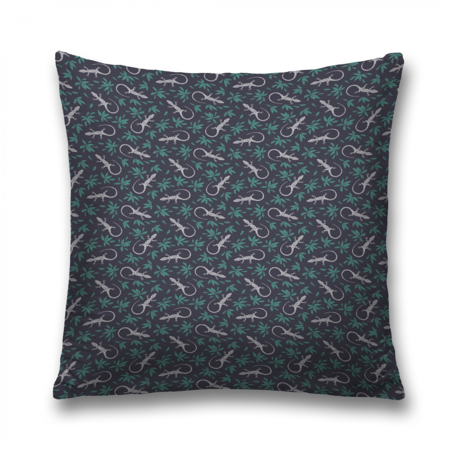 

Наволочка декоративная JoyArty "Тропические ящерицы" на молнии, 45x45 см, Тропические ящерицы