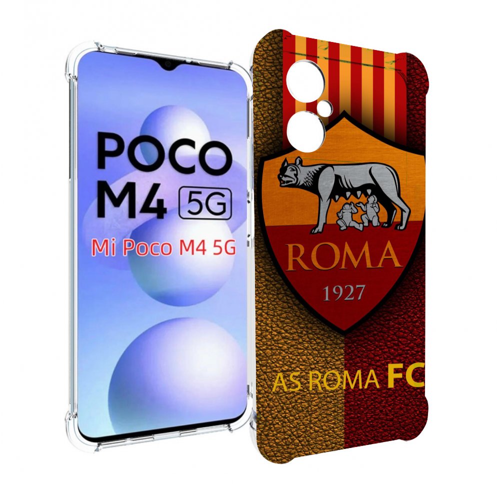 

Чехол MyPads фк рома для Xiaomi Poco M4 5G, Прозрачный, Tocco