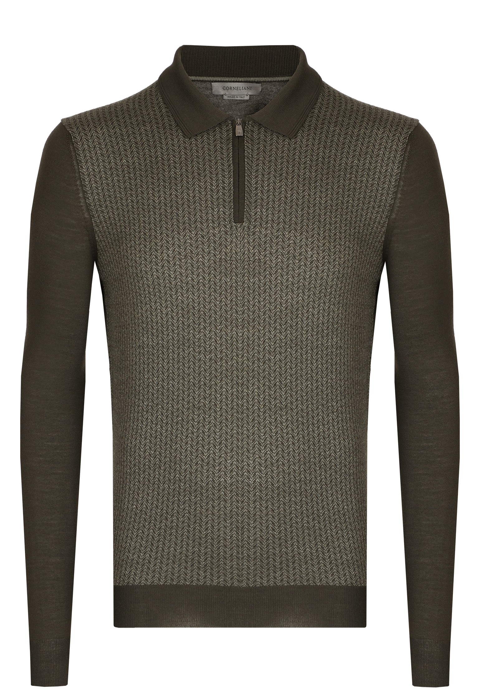 

Джемпер мужской Corneliani 130517 зеленый 50 IT, 130517