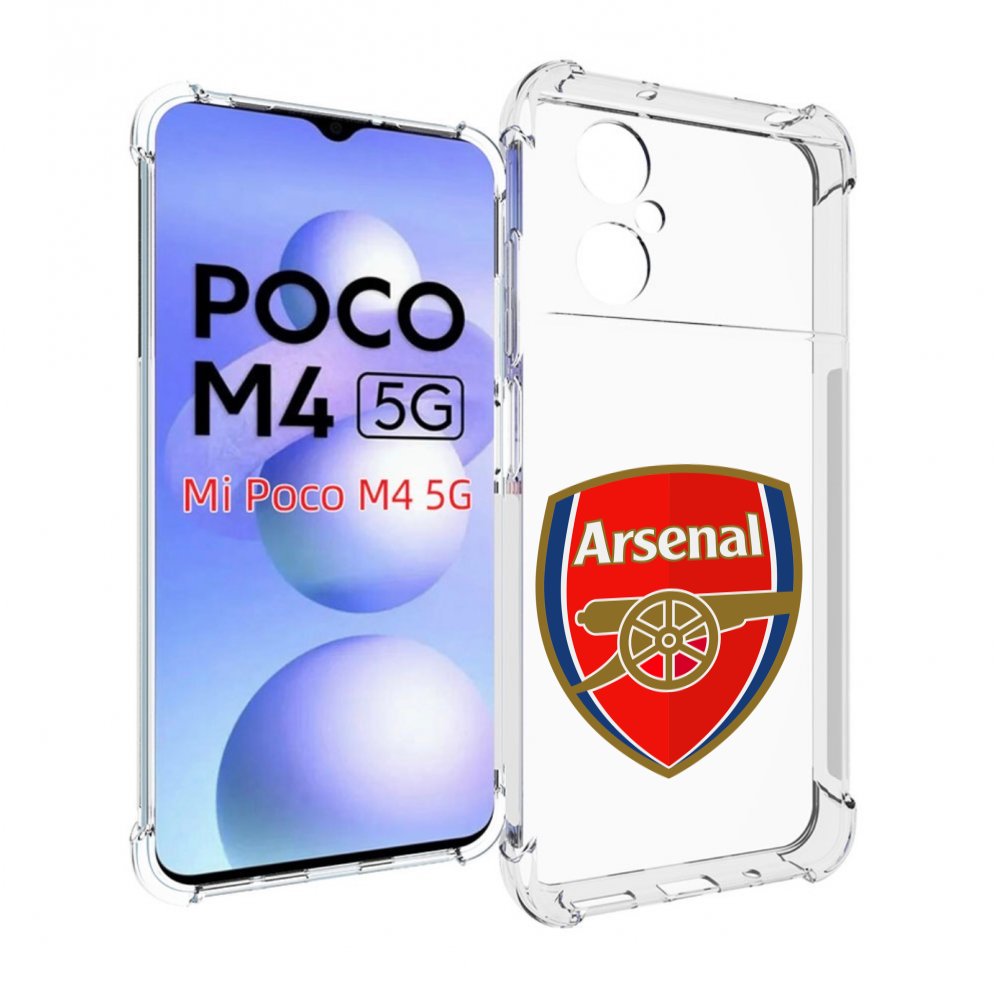 

Чехол MyPads фк-арсенал-2 для Xiaomi Poco M4 5G, Прозрачный, Tocco