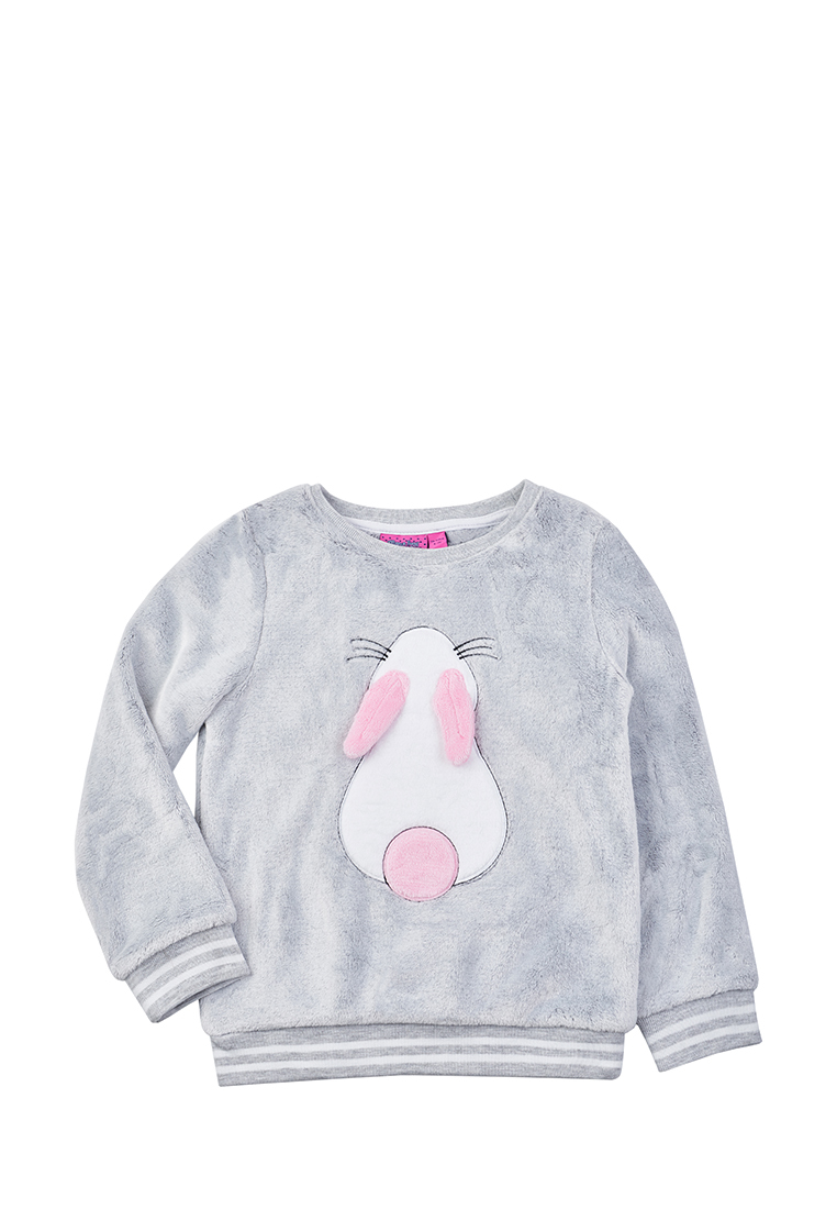 

Свитшот детский Max&Jessi AW22C43003312, светло-серый, 110, AW22C43003312
