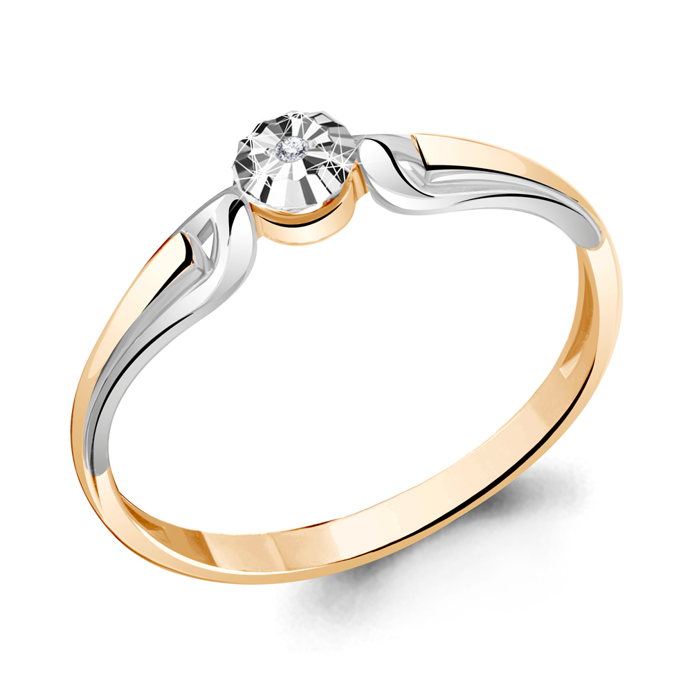 

Кольцо из красного золота с бриллиантом Aquamarine Aquamarine 963955к_585_кз р, 963955к_585_кз