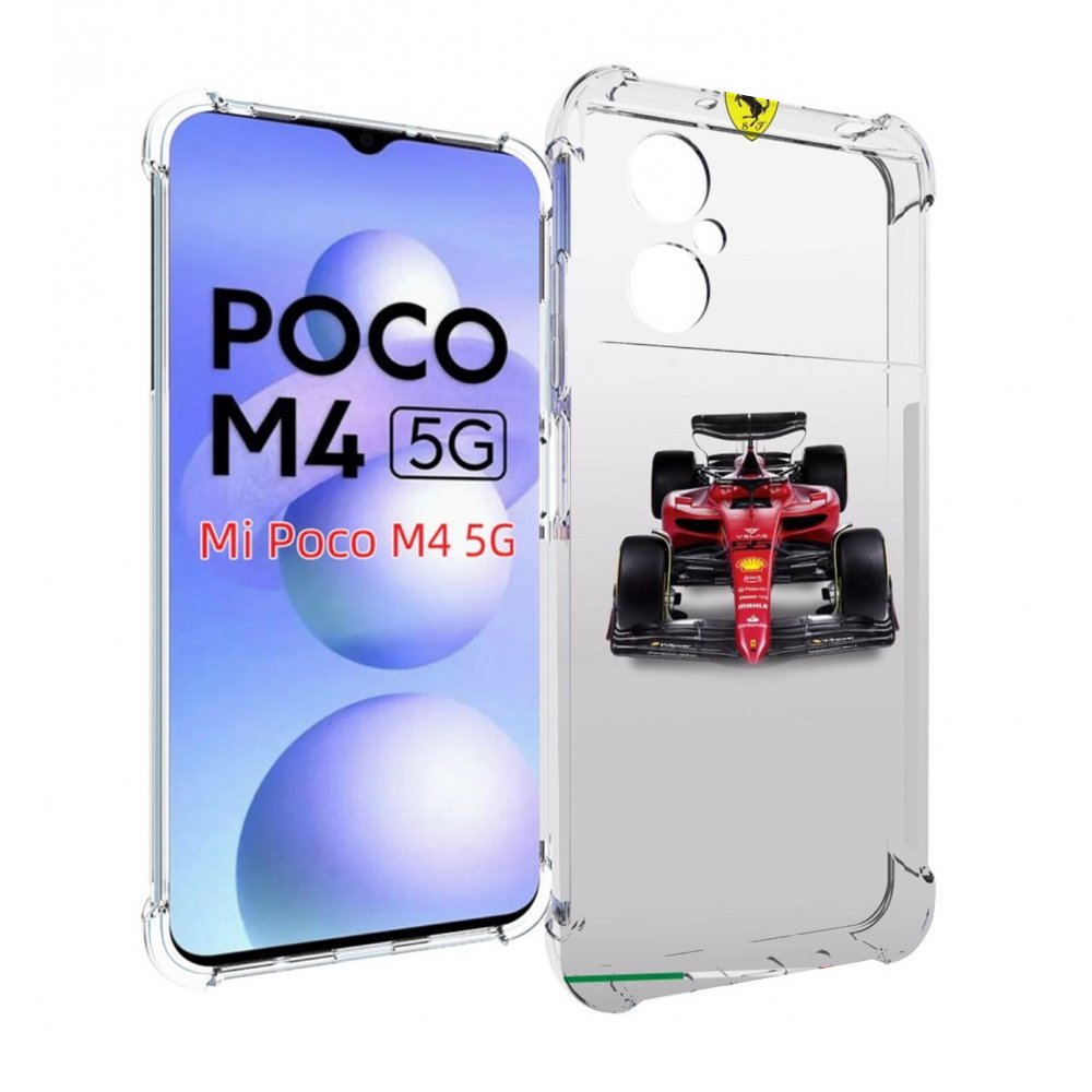 

Чехол MyPads формула 1 феррари для Xiaomi Poco M4 5G, Прозрачный, Tocco