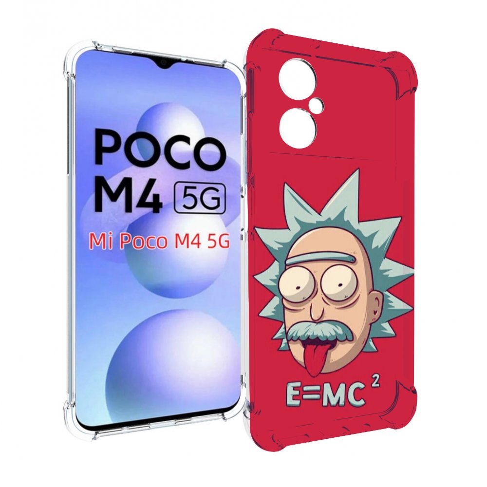 

Чехол MyPads формула энергии для Xiaomi Poco M4 5G, Прозрачный, Tocco