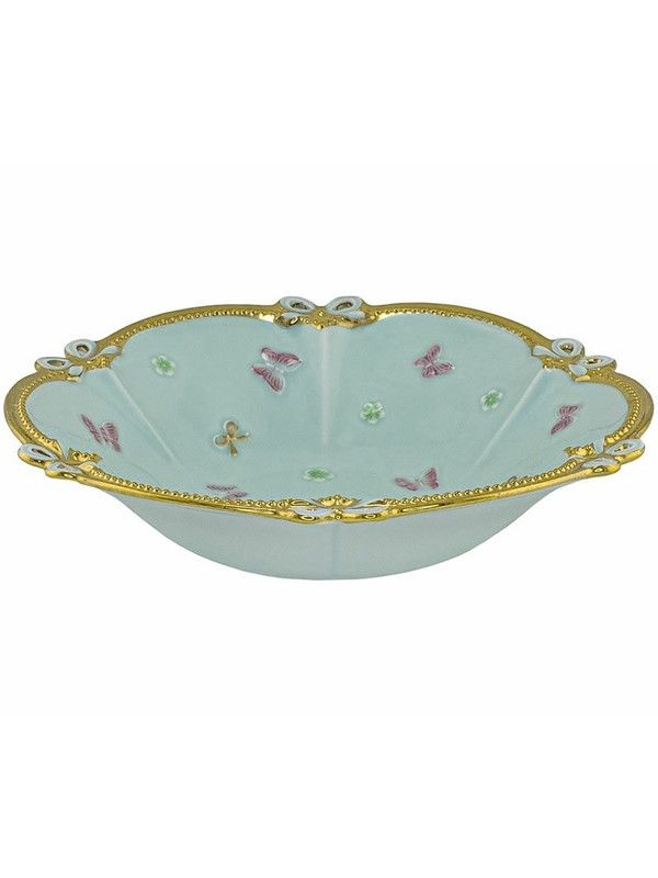 

Салатник Lenardi Бабочки фарфор 30,5см 144-414