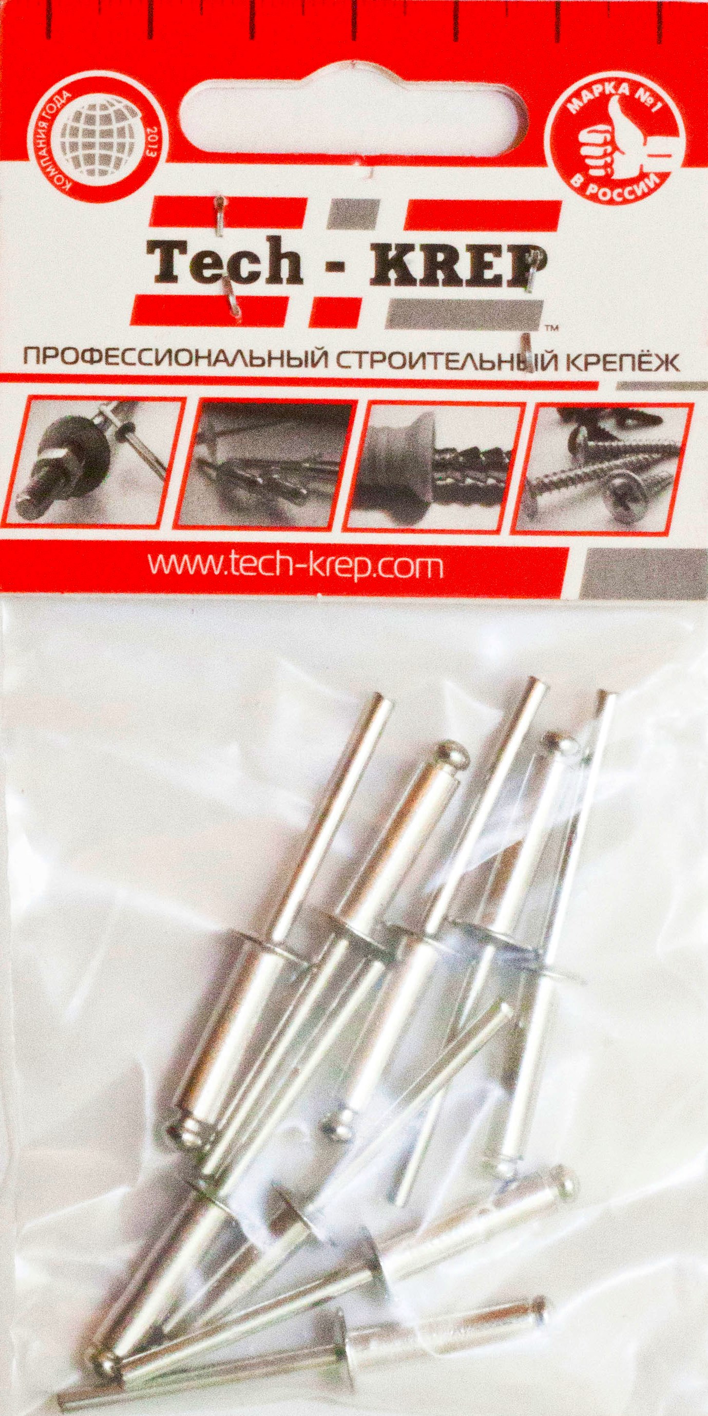 Заклепки вытяжные TECH-KREP 4.8х10 мм (102576) 14 шт.