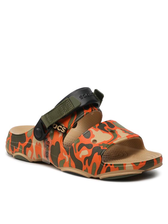 

Сандалии Classic Allterrain Camo 208063 Crocs оранжевый 41,5 EU, Classic Allterrain Camo 208063