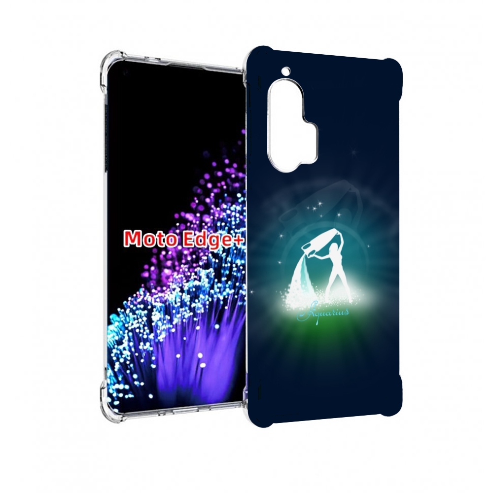 

Чехол MyPads знак зодиака водолеи 1 для Motorola Edge+ Plus, Прозрачный, Tocco