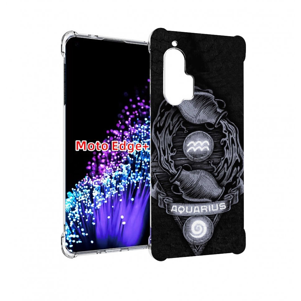 

Чехол MyPads знак зодиака водолеи 6 для Motorola Edge+ Plus, Прозрачный, Tocco