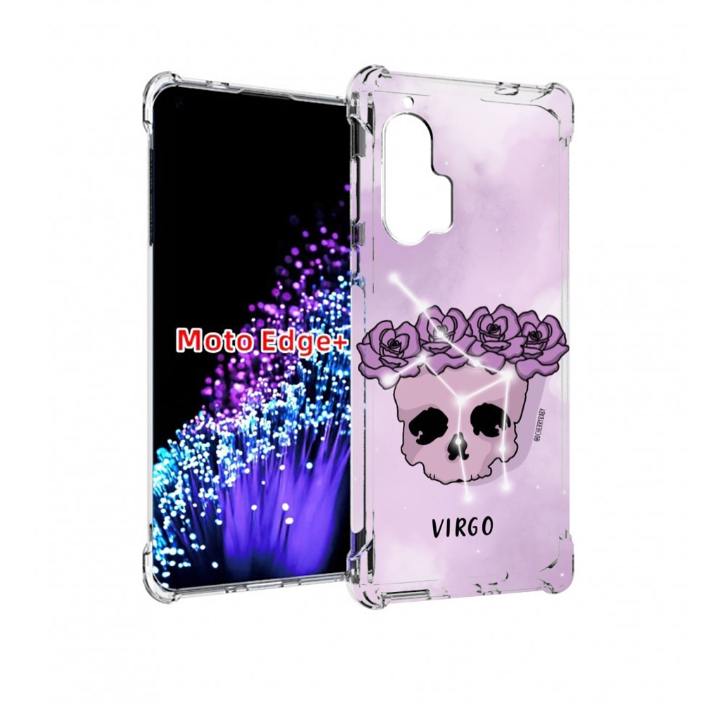 

Чехол MyPads знак зодиака дева 2 для Motorola Edge+ Plus, Прозрачный, Tocco