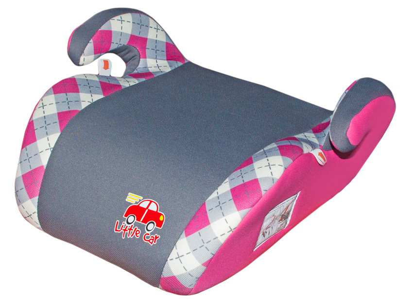 

Бустер Little Car 22-36кг Smart клетка-розовый 125791, Little Car Smart
