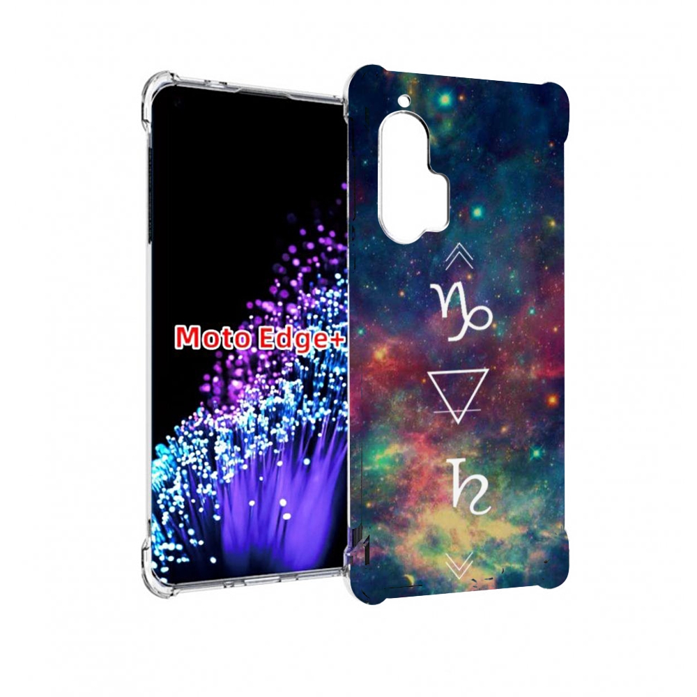 

Чехол MyPads знак зодиака козерог 5 для Motorola Edge+ Plus, Прозрачный, Tocco