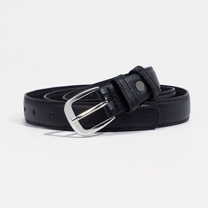 

Ремень женский NoBrand 9291602 чёрный, 115 см, Черный, 9291602