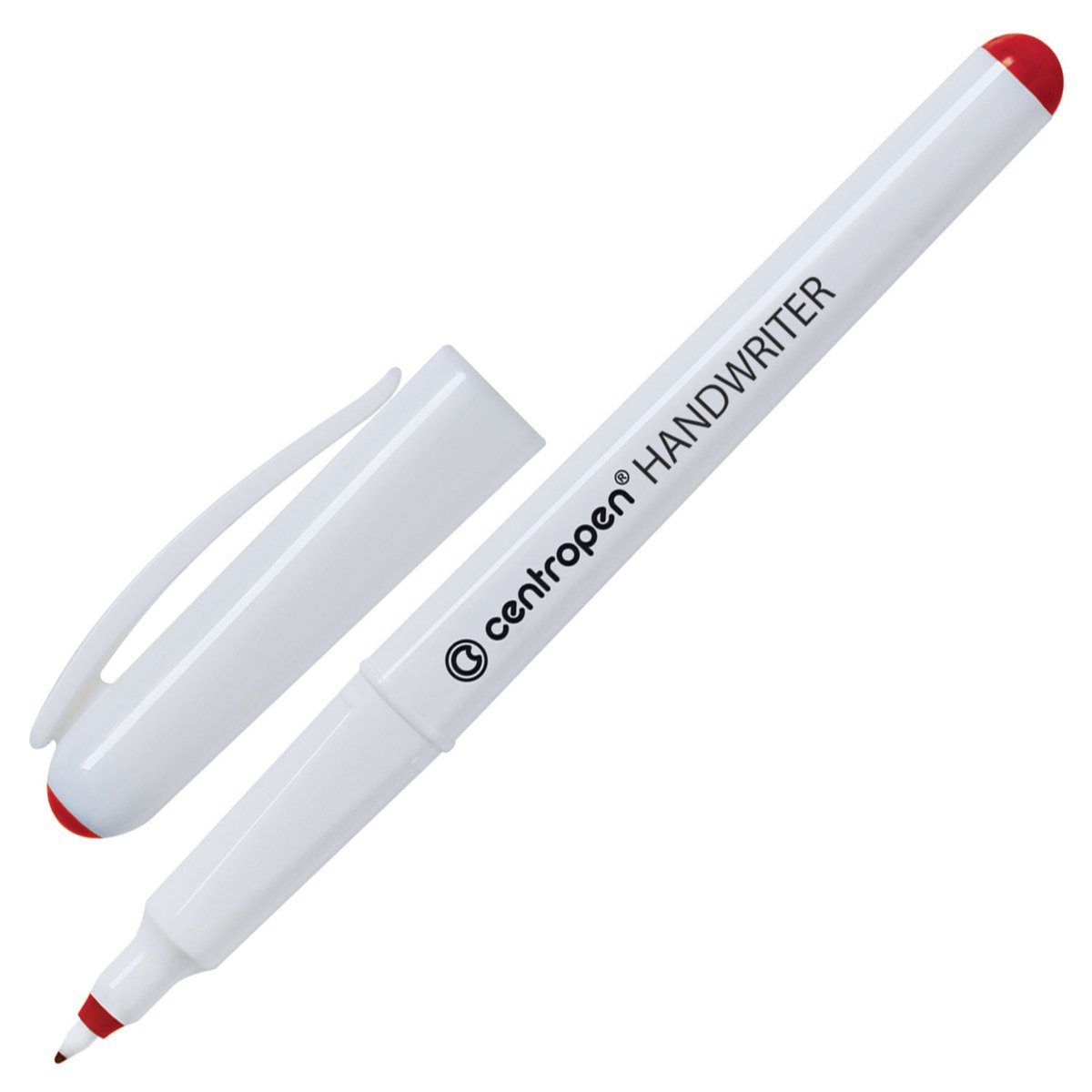 фото Ручка капиллярная centropen "handwriter" красная, 0,5 мм, 4651/1к greenwich line