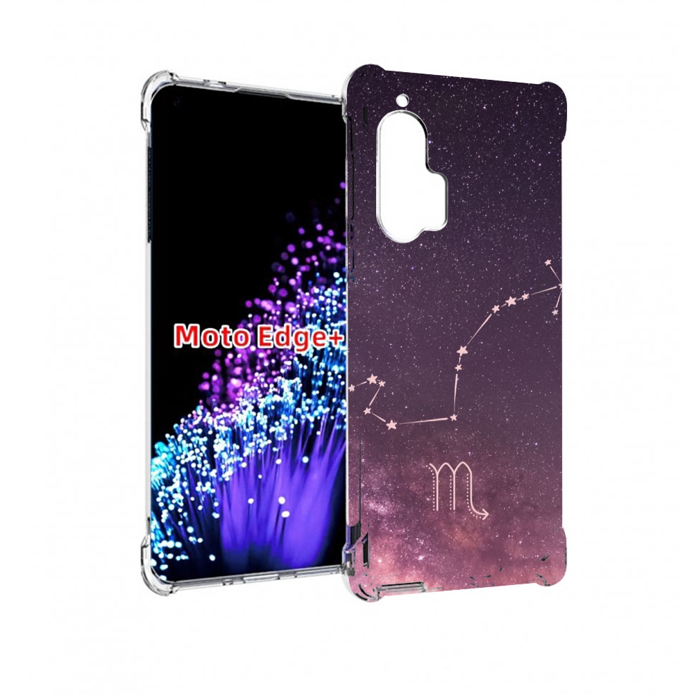 

Чехол MyPads знак зодиака скорпион 4 для Motorola Edge+ Plus, Прозрачный, Tocco
