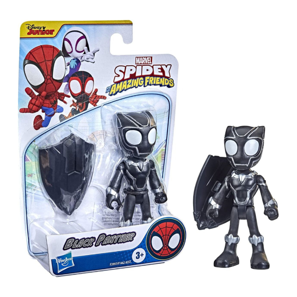 

Фигурка Spidey And His Amazing Friends герой Hero Figure Black Panther F39975L00