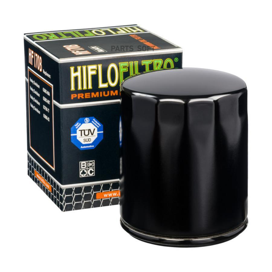 

Фильтр масляный hiflofiltro hf170b черный глянец