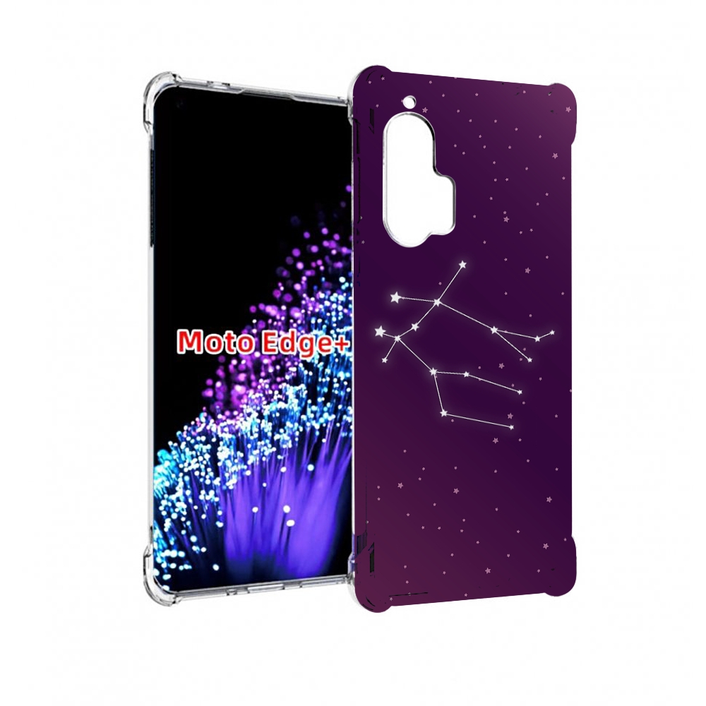

Чехол MyPads знак-зодиака-близнецы-4 для Motorola Edge+ Plus, Прозрачный, Tocco