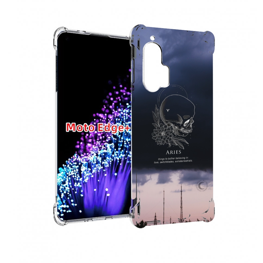 

Чехол MyPads знак-зодиака-овен-4 для Motorola Edge+ Plus, Прозрачный, Tocco
