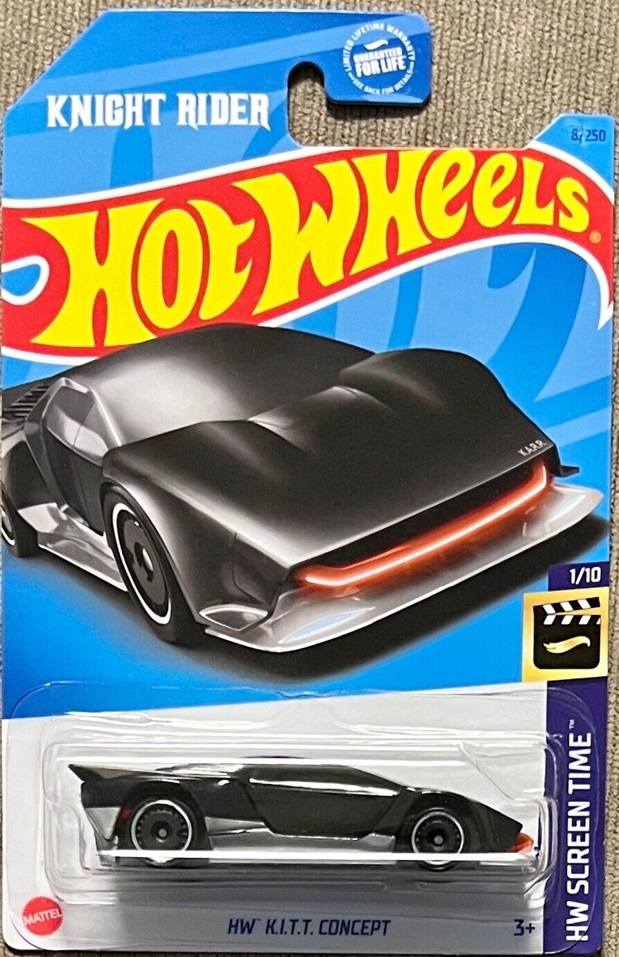 

Машинка Hot Wheels Хот Вилс 6250 KNIGHT RIDER HW SCREEN TIME, HKH07-M522, Черный